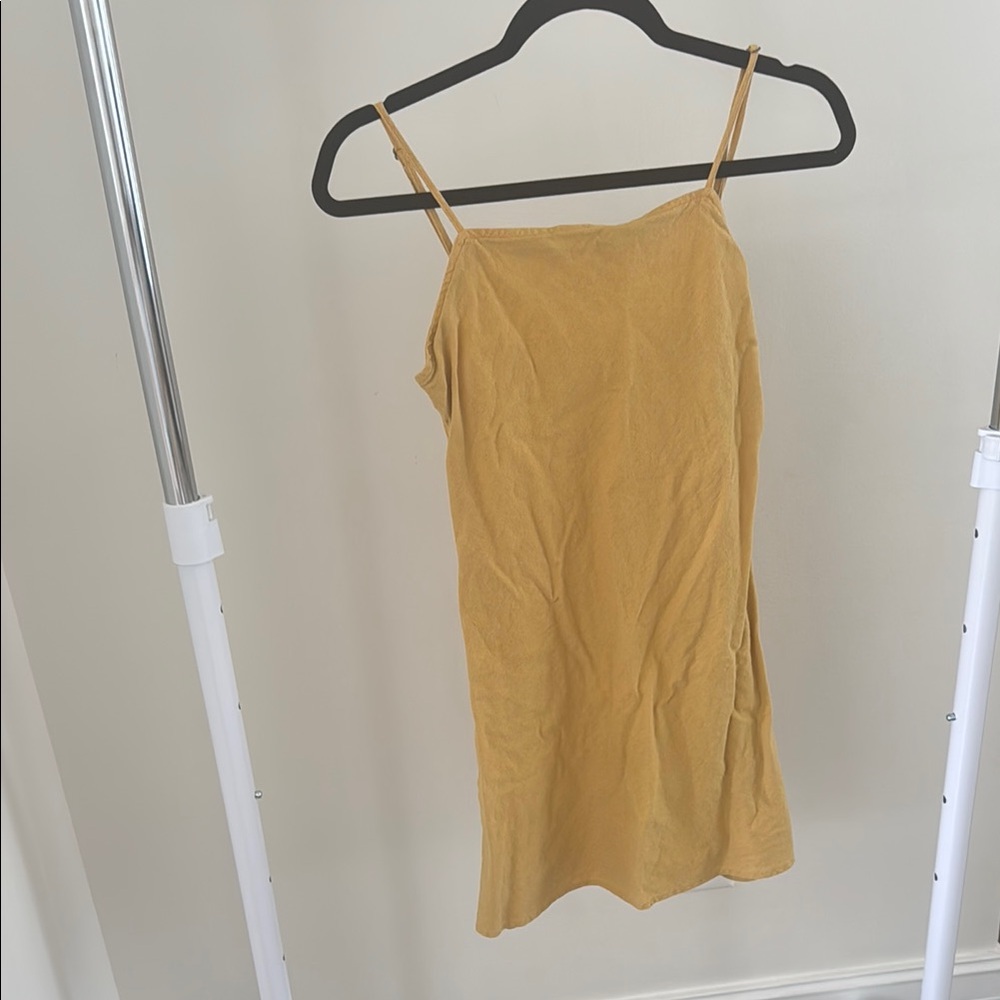 Linen Mini Dress